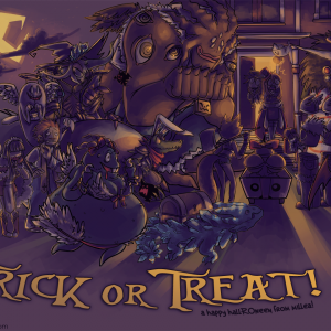 Trick or treat. ByKrwawnik