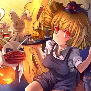 Loli ruri halloween by iboobee