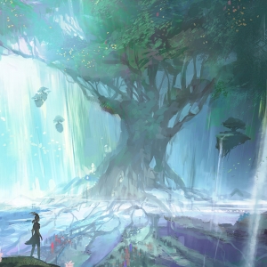 Yggdrasil tree by darkhikarii