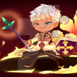 CHIBI COMM: RAGNAROK PRIEST by Rain-ish