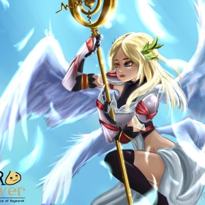 Valkyrie login screen entry by meganepeppercat