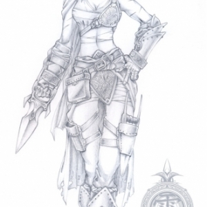 Ragnarok_Assassin_Pencils_by_StriderDen