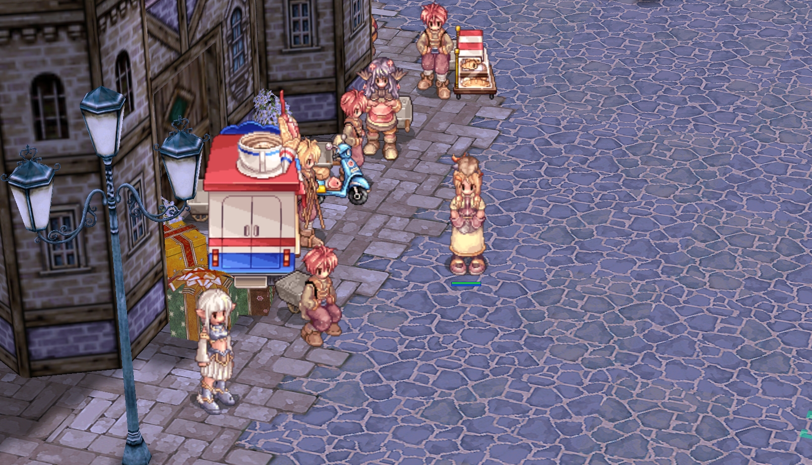 Уличная торговля в Геффене