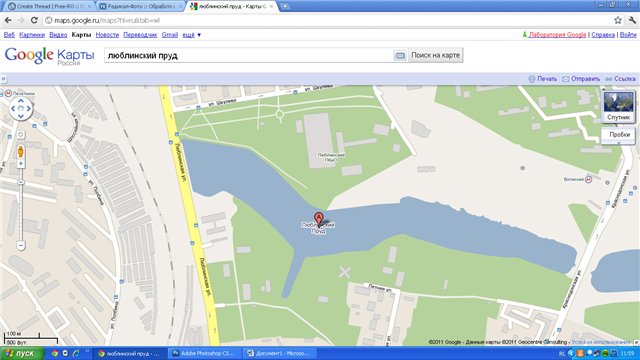 Google maps карта глубин