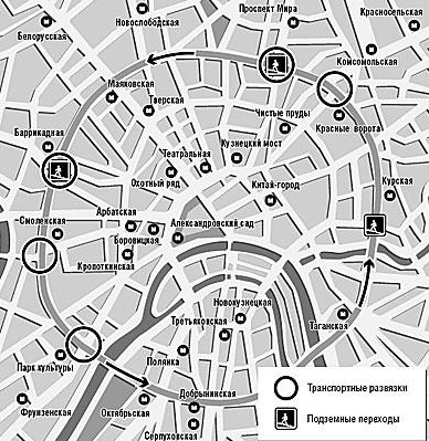 Садовое кольцо в москве карта